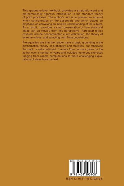 Produktbild: A Course on Point Processes
