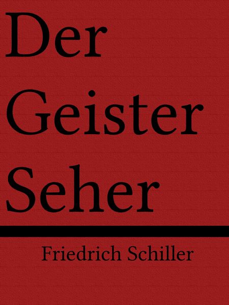 Produktbild: Der Geisterseher