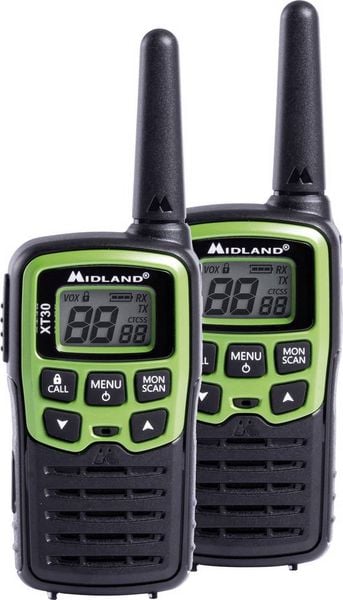 Produktbild: Midland XT30 C1177 PMR-Handfunkger&auml;t 2er Set