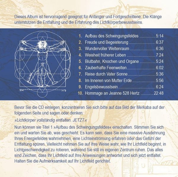Produktbild: MERKABA EXTRA LANG [mit 22 Minuten Hommage an Jeanne Ruland in 528 Hertz]