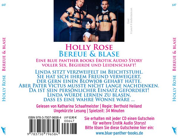 Bereue und blase | Erotik Audio Story | Erotisches Hörbuch Audio-CD