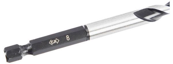 Produktbild: C.K T3114 0815 Hartmetall Mehrzweckbohrer 8mm Gesamtl&auml;nge 150mm Sechskantschaft 1St.