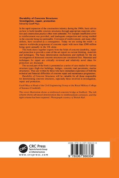 Produktbild: Durability of Concrete Structures