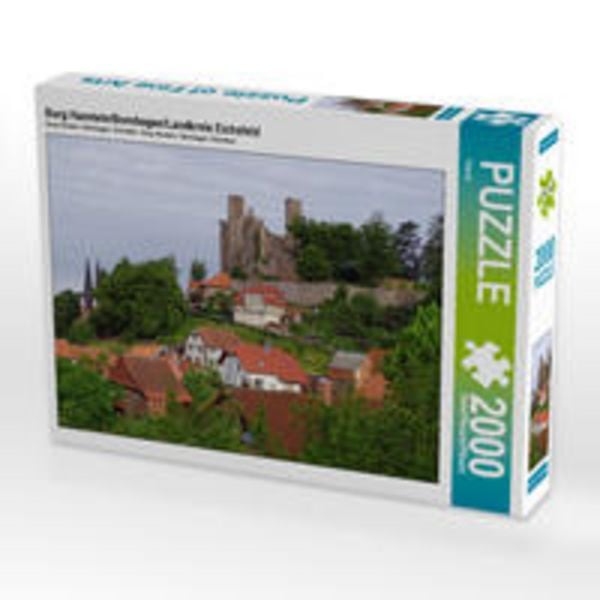 CALVENDO Puzzle Burg Hanstein/Bornhagen/Landkreis Eichsfeld | 2000 Teile Lege-Größe 90 × 67 cm Foto-Puzzle für glückliche Stunden