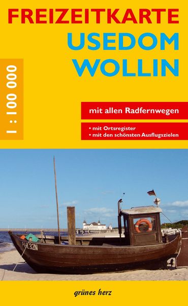 Produktbild: Freizeitkarte Usedom, Wollin