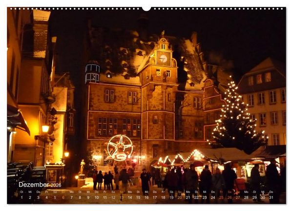 Produktbild: Marburg 2026 (hochwertiger Premium Wandkalender 2026 DIN A2 quer), Kunstdruck in Hochglanz