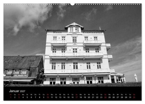 Produktbild: Willkommen in Cuxhaven (Wandkalender 2027 DIN A2 quer), CALVENDO Monatskalender