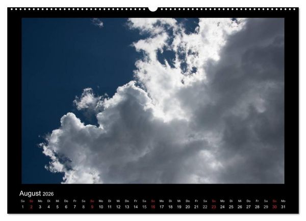 Produktbild: Wolkenbilder (hochwertiger Premium Wandkalender 2026 DIN A2 quer), Kunstdruck in Hochglanz
