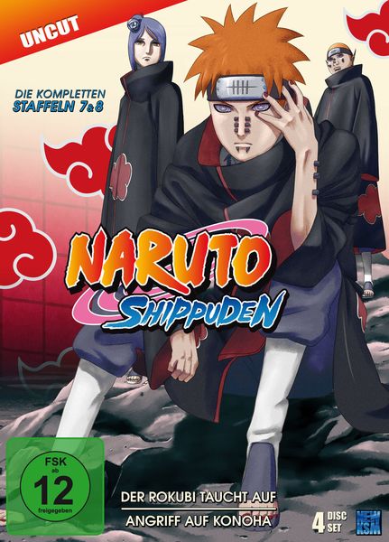 Produktbild: Naruto Shippuden - St. 7&8 - Uncut [4 DVDs]