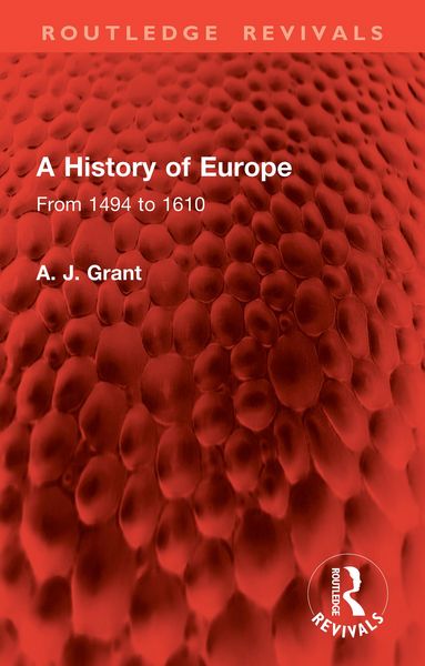 Produktbild: A History of Europe
