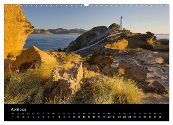 Produktbild: Traumziel Neuseeland 2026 (hochwertiger Premium Wandkalender 2026 DIN A2 quer), Kunstdruck in Hochglanz