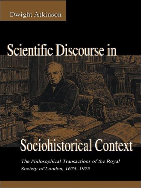 Produktbild: Scientific Discourse in Sociohistorical Context