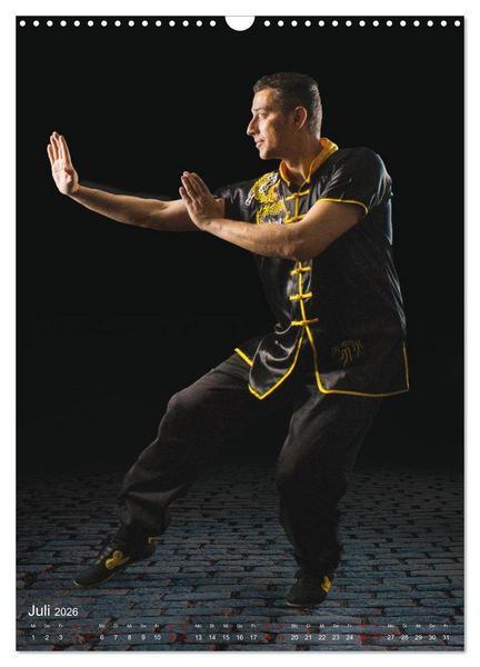 Produktbild: Kung Fu, Martial Art (Wandkalender 2026 DIN A3 hoch), CALVENDO Monatskalender