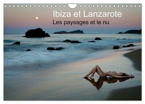 Produktbild: Ibiza et Lanzarote - Les paysages et le nu (Calendrier mural 2026 DIN A4 vertical), CALVENDO calendrier mensuel