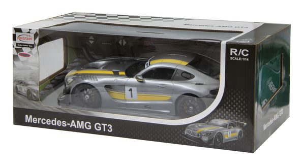 Produktbild: Mercedes-AMG GT3 Performance 1:14 grau 2,4GHz