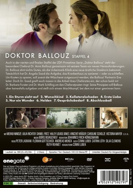 Produktbild: Doktor Ballouz - Staffel 4 [2 DVDs]