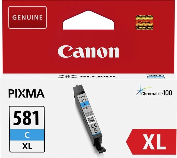 Canon Druckerpatrone CLI-581C XL Original Cyan 2049C001