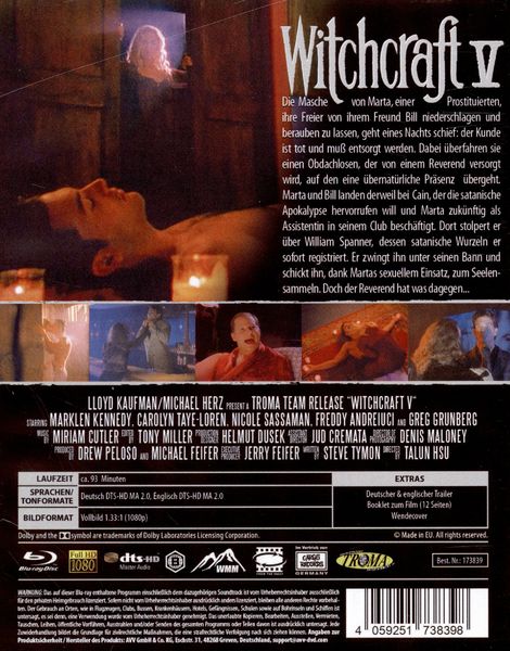 Produktbild: WITCHCRAFT V - COVER B