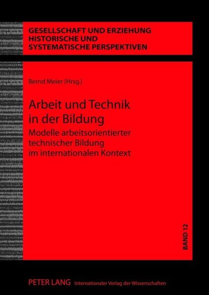 Produktbild: Arbeit und Technik in der Bildung