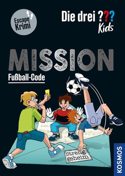 Produktbild: Die drei ??? Kids, Mission Fu&szlig;ball-Code