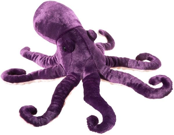 Heunec 294271 - Oktopus, violett/lila, Plüschtier, 32 cm