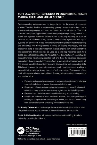 Produktbild: Soft Computing Techniques in Engineering, Health, Mathematical and Social Sciences