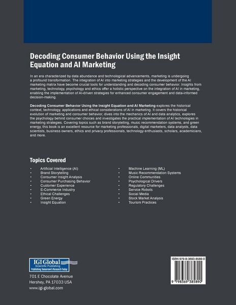 Produktbild: Decoding Consumer Behavior Using the Insight Equation and AI Marketing