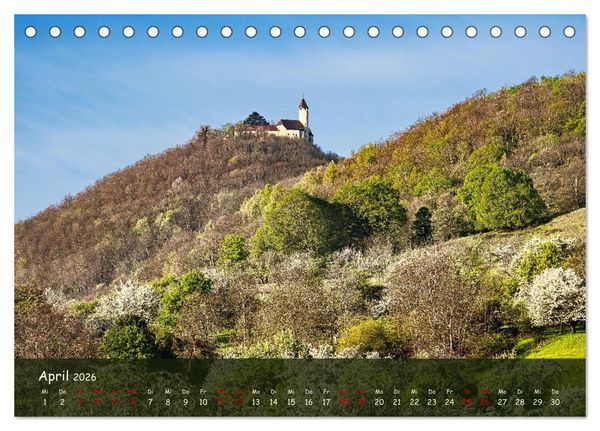 Produktbild: Festungen und Schl&ouml;sser auf der Schw&auml;bischen Alb (Tischkalender 2026 DIN A5 quer), CALVENDO Monatskalender