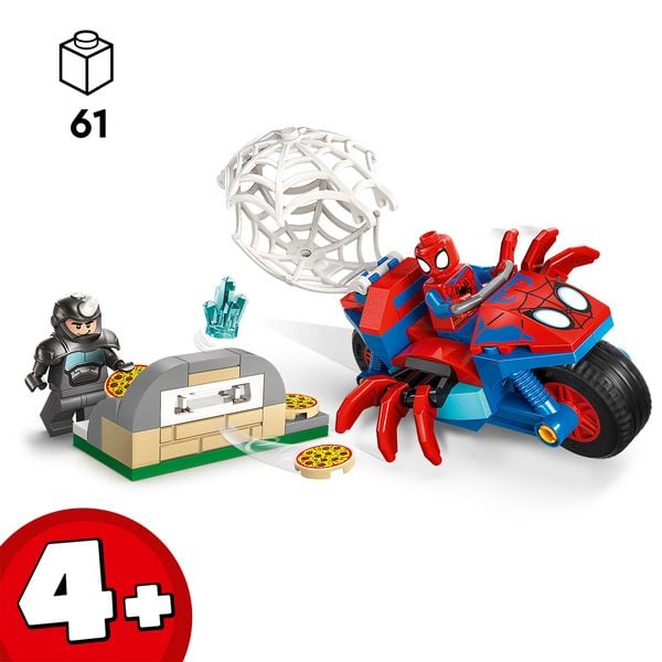 Produktbild: LEGO ǀ Marvel 11206 Spidey auf Motorrad vs. Rhino, Lernspielzeug ab 4