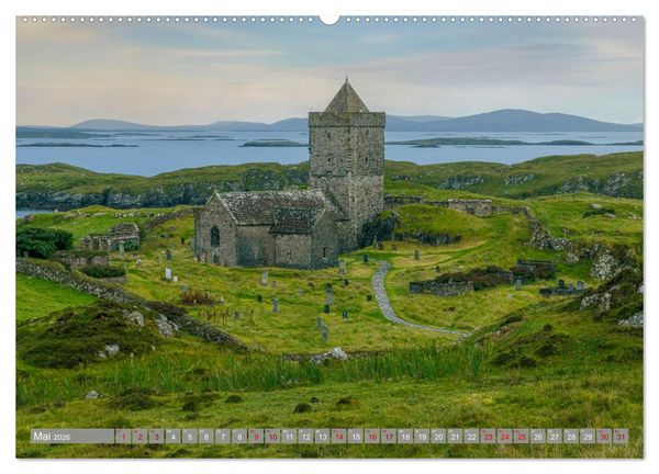 Produktbild: Lewis und Harris, die ungez&auml;hmten &Auml;u&szlig;eren Hebriden. (hochwertiger Premium Wandkalender 2026 DIN A2 quer), Kunstdruck in Hochglanz