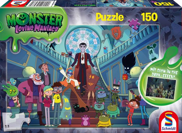 Produktbild: Schmidt Spiele - Monster Loving Maniacs: Lustige Monsterparty, 150 Teile