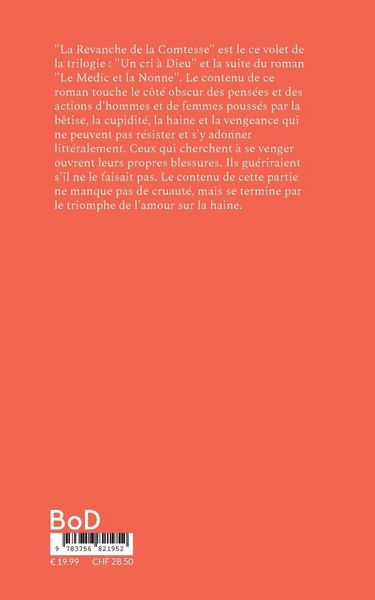 Produktbild: La vengeance de la comtesse