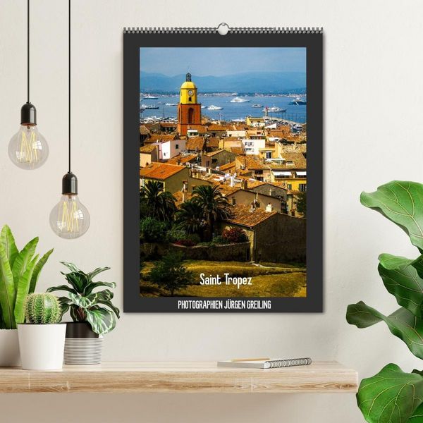 Produktbild: Saint Tropez (Wandkalender 2027 DIN A2 hoch), CALVENDO Monatskalender
