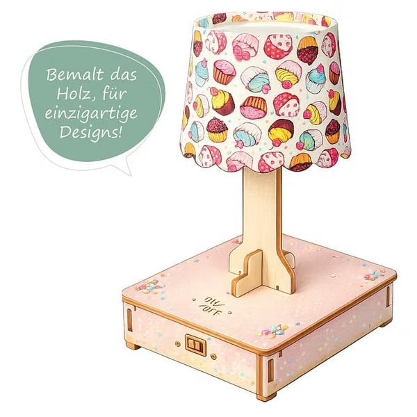 Produktbild: Fischertechnik 579982 - miniMINT, Glow Touch, Lampe, Technik-Holzbausatz ab 8 Jahren