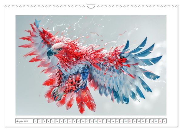 Produktbild: Modern Art Animals (Wandkalender 2026 DIN A3 quer), CALVENDO Monatskalender