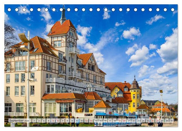 Produktbild: K&uuml;hlungsborn Impressionen (Tischkalender 2026 DIN A5 quer), CALVENDO Monatskalender