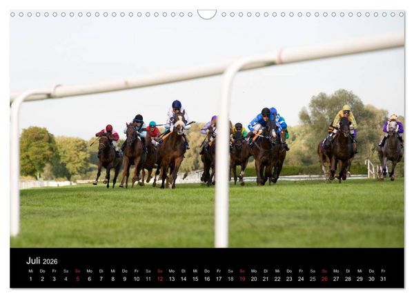 Produktbild: Faszination Galopprennen in Baden-Baden (Wandkalender 2026 DIN A3 quer), CALVENDO Monatskalender
