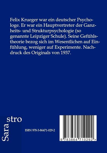 Produktbild: Das Wesen der Gef&uuml;hle