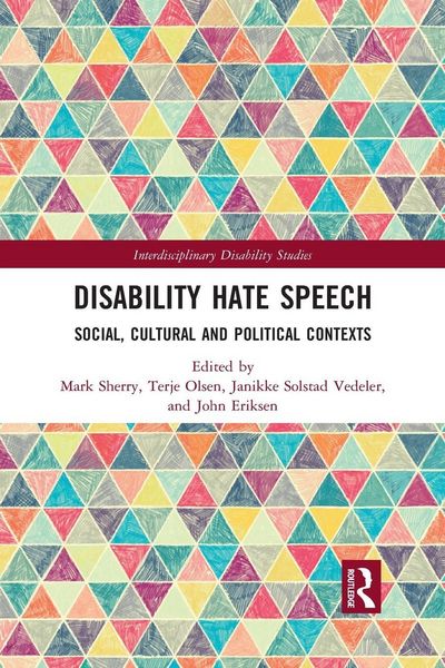Produktbild: Disability Hate Speech