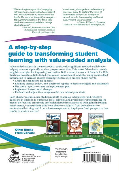 Produktbild: How to Use Value-Added Analysis to Improve Student Learning