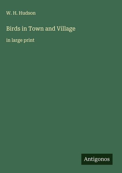 Produktbild: Birds in Town and Village
