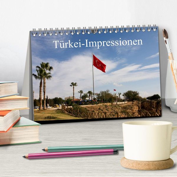 Produktbild: T&uuml;rkei-Impressionen (Tischkalender 2026 DIN A5 quer), CALVENDO Monatskalender