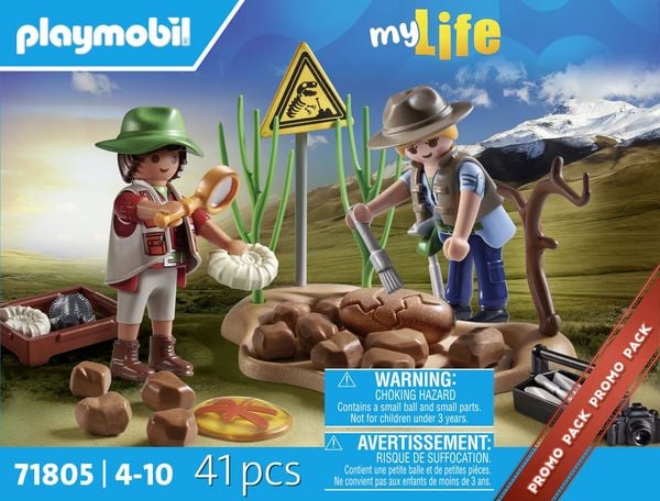 Produktbild: Playmobil&reg; Wild Life Urzeit-Schatzsuche 71805
