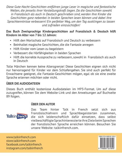 Produktbild: Zweisprachige Kindergeschichten auf Franz&ouml;sisch & Deutsch