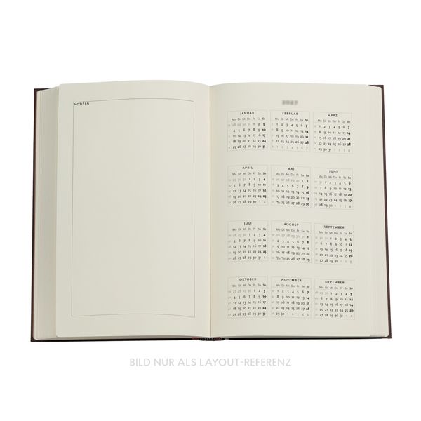 Produktbild: 12-Monatskalender 2027 Monets Chrysanthemen Maxi Horizontal