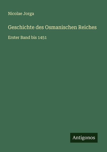 Produktbild: Geschichte des Osmanischen Reiches