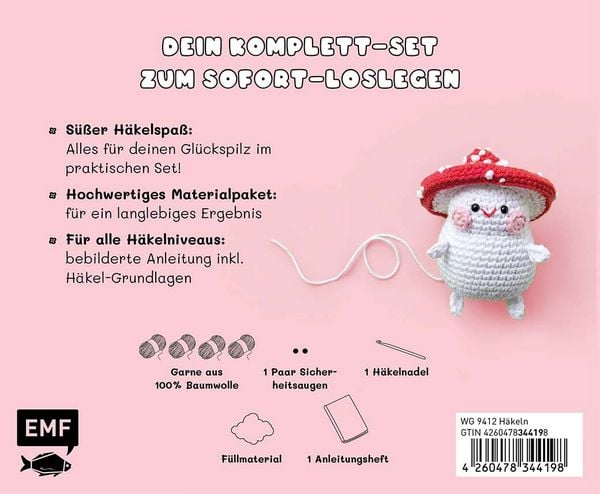 Produktbild: Cozy Crochet &ndash; Deine Amigurumi-H&auml;kelbox: Gl&uuml;ckspilz