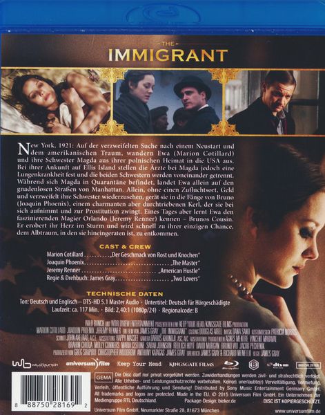 Produktbild: The Immigrant