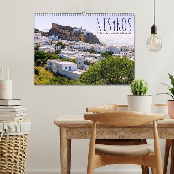 Produktbild: Nisyros. Zauberhafte griechische Vulkaninsel (Wandkalender 2026 DIN A3 quer), CALVENDO Monatskalender