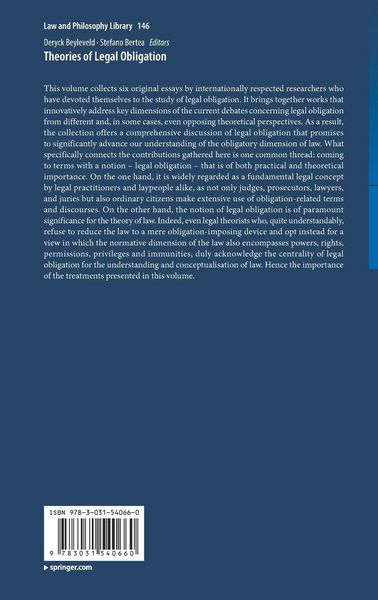 Produktbild: Theories of Legal Obligation